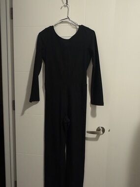 ALO Yoga Black Long-Sleeve Jumpsuit